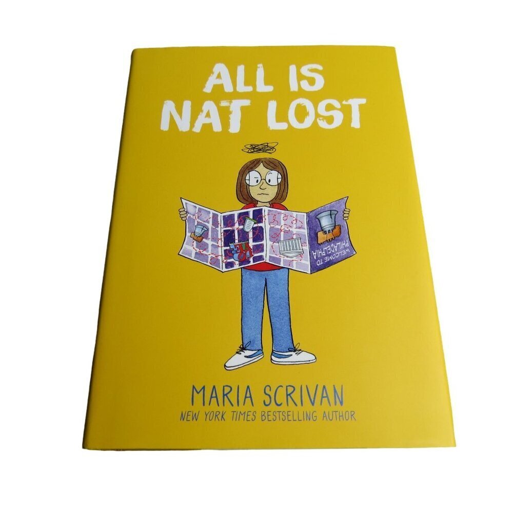 All is Nat Lost by Maria Scrivan 2024 Hardcover Graphic Novel NEW